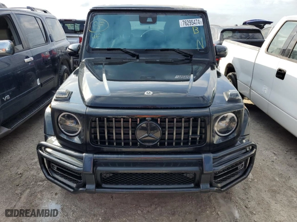 2023 Mercedes-Benz G-Class AMG G 63 with VIN W1NYC7HJ7PX464185, listed as a Copart auction lot 76295474 with NaN miles and Non Repairable. Bid and sale history available at carsss.com. Image 5.