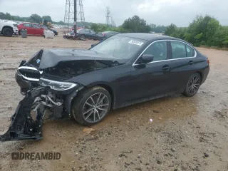 2019 BMW 3 Series 330i xDrive with VIN 3MW5R7J54K8A05335, listed as a Copart auction lot 56885975 with Not provided miles and Salvage title. Bid and sale history available at DreamBid. Image 1.