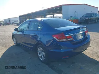 2015 Honda Civic Sedan LX with VIN 2HGFB2F57FH564432, listed as a IAAI auction lot 41839793 with 72,197 mi miles. Bid and sale history available at carsss.com. Image 3.