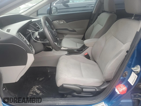 2014 Honda Civic LX z VIN 2HGFB2F54EH504123, wystawiony jako Copart lot #57471155 z przebiegiem 185 446 mil mil oraz Czysty tytuł • Clean title. Historia ofert i sprzedaży dostępna na DreamBid. Obrazek 7.