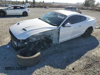 2023 Ford Mustang GT with VIN 1FA6P8CF5P5304514, listed as a Copart auction lot 46321985 with 6,811 mi miles and Salvage Title. Bid and sale history available at carsss.com. Image 1.