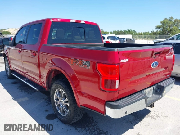 2020 Ford F-150 XL z VIN 1FTEW1EP3LKD60601, wystawiony jako IAAI lot #41974475 z przebiegiem 100 861 mil mil oraz . Historia ofert i sprzedaży dostępna na DreamBid. Obrazek 3.