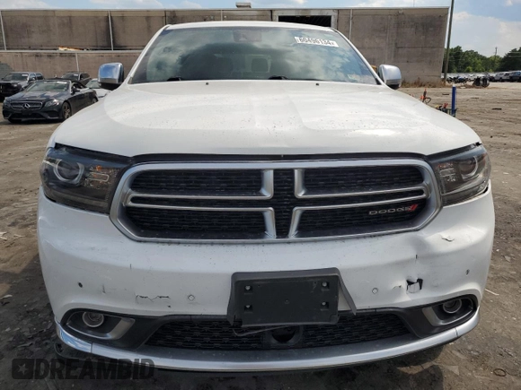 2019 Dodge Durango Citadel with VIN 1C4SDHET7KC795192, listed as a Copart auction lot 60496134 with 64,007 mi miles and Salvage Title. Bid and sale history available at DreamBid. Image 5.