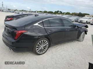 2021 Cadillac CT5 Premium Luxury with VIN 1G6DN5RK3M0146325, listed as a Copart auction lot 55677325 with 23,579 mi miles and Clean Title. Bid and sale history available at DreamBid. Image 3.
