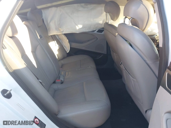 2016 Hyundai Genesis 3.8L with VIN KMHGN4JEXGU118461, listed as a IAAI auction lot 41368607 with 116,967 mi miles. Bid and sale history available at carsss.com. Image 8.