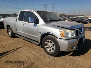 2004 Nissan Titan SE with VIN 1N6AA06AX4N506104, listed as a Copart auction lot 76545534 with 174,129 mi miles and Salvage Title. Bid and sale history available at carsss.com. Image 4.