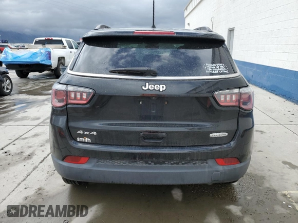 2018 Jeep Compass Latitude z VIN 3C4NJDBB5JT161280, wystawiony jako Copart lot #56758805 z przebiegiem 82 142 mil mil oraz Szkoda całkowita • Salvage title. Historia ofert i sprzedaży dostępna na DreamBid. Obrazek 6.