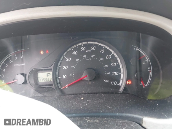 2013 Toyota Sienna LE AAS with VIN 5TDKK3DCXDS365748, listed as a IAAI auction lot 41672203 with 175,563 mi miles. Bid and sale history available at carsss.com. Image 7.