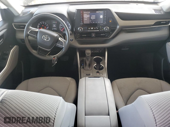 2020 Toyota Highlander L z VIN 5TDCZRAHXLS508697, wystawiony jako Copart lot #55780595 z przebiegiem 45 968 mil mil oraz Nie do naprawy • Non repairable. Historia ofert i sprzedaży dostępna na DreamBid. Obrazek 8.