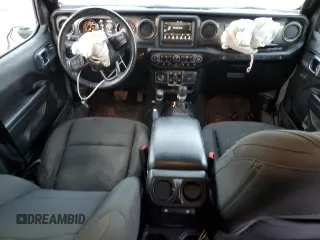 2021 Jeep Wrangler Unlimited Sport Altitude with VIN 1C4HJXDN8MW740980, listed as a Copart auction lot 77429934 with 71,961 mi miles and Salvage title. Bid and sale history available at DreamBid. Image 8.