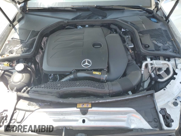 2019 Mercedes-Benz C 300 with VIN 55SWF8DB6KU296308, listed as a Copart auction lot 59987475 with 52,187 mi miles and Salvage title. Bid and sale history available at DreamBid. Image 11.