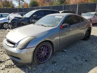 2007 Infiniti G35 Coupe with VIN JNKCV54E17M902823, listed as a Copart auction lot 78469454 with 0 mi miles and Salvage Title. Bid and sale history available at carsss.com. Image 1.