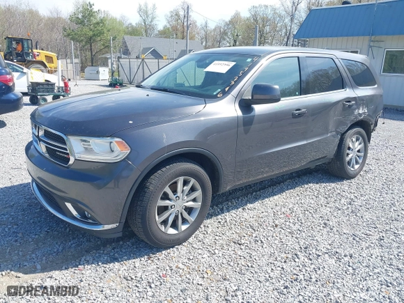 2018 Dodge Durango SXT with VIN 1C4RDHAG1JC494617, listed as a IAAI auction lot 41952396 with 233,595 mi miles. Bid and sale history available at carsss.com. Image 17.