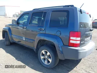 2008 Jeep Liberty Sport with VIN 1J8GN28KX8W286197, listed as a IAAI auction lot 36071505 with 172,751 mi miles. Bid and sale history available at carsss.com. Image 3.