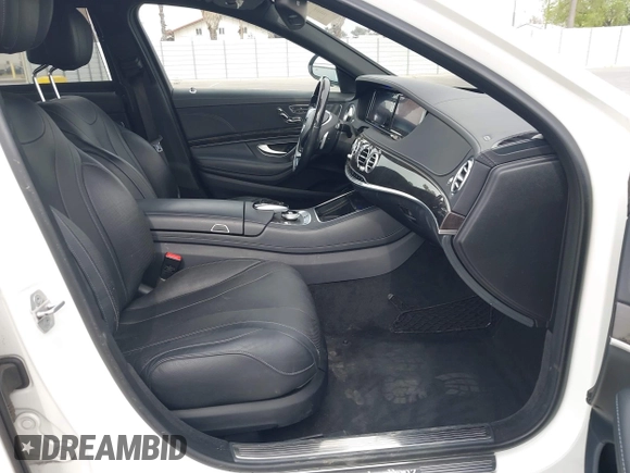 2017 Mercedes-Benz S 550 with VIN WDDUG8CBXHA323394, listed as a IAAI auction lot 42066543 with 106,253 mi miles and . Bid and sale history available at carsss.com. Image 5.