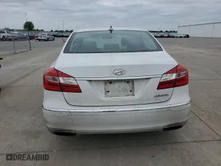 2013 Hyundai Genesis 3.8L with VIN KMHGC4DDXDU237163, listed as a Copart auction lot 53838145 with 96,928 mi miles and Salvage Title. Bid and sale history available at carsss.com. Image 6.