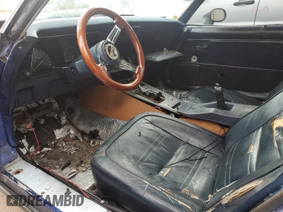 1979 Chevrolet Corvette with VIN 1Z8789S417643, listed as a Copart auction lot 79934384 with 48,973 mi miles and Salvage title. Bid and sale history available at DreamBid. Image 7.