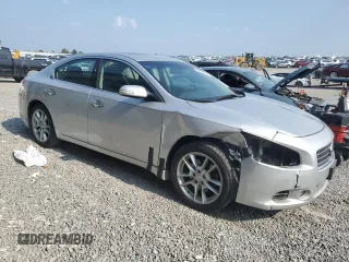 2011 Nissan Maxima SV with VIN 1N4AA5AP3BC802866, listed as a Copart auction lot 59536145 with 184,958 mi miles and Salvage title. Bid and sale history available at DreamBid. Image 4.