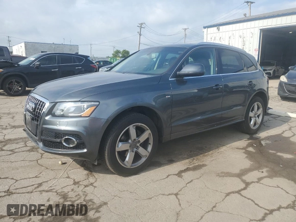 2012 Audi Q5 Premium Plus with VIN WA1DKAFP4CA099422, listed as a Copart auction lot 61192635 with 163,736 mi miles and Clean title. Bid and sale history available at DreamBid. Image 1.