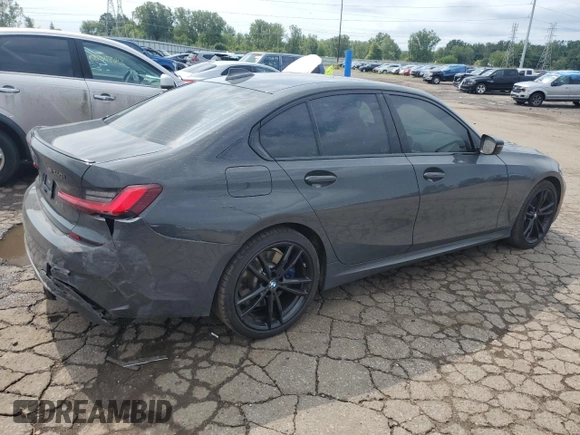 2022 BMW 3 Series M340i xDrive with VIN WBA5U9C07NFM06921, listed as a Copart auction lot 64725683 with 16,994 mi miles and . Bid and sale history available at DreamBid. Image 3.