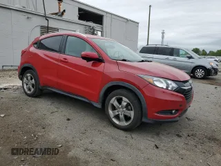 2016 Honda HR-V EX-L w/Navi with VIN 3CZRU6H72GM767205, listed as a Copart auction lot 53617835 with 79,365 mi miles and Salvage Title. Bid and sale history available at carsss.com. Image 4.