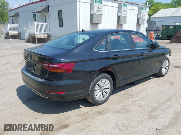 2019 Volkswagen Jetta S with VIN 3VWC57BU2KM163253, listed as a IAAI auction lot 42169215 with 91,978 mi miles and . Bid and sale history available at DreamBid. Image 4.