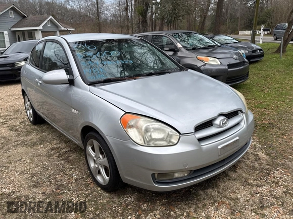 2007 Hyundai Accent SE with VIN KMHCN36C47U005847, listed as a Copart auction lot 46369725 with 148,790 mi miles and Clean Title. Bid and sale history available at carsss.com. Image 1.