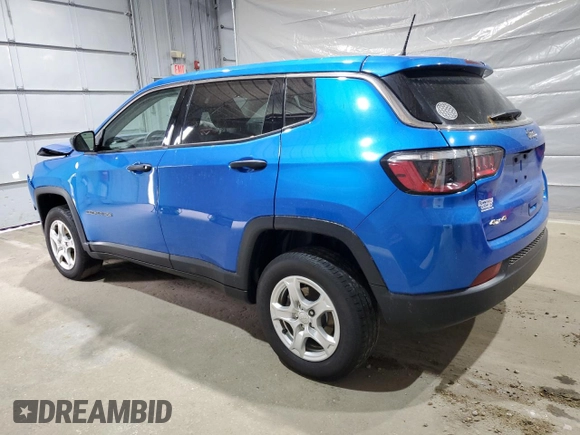 2022 Jeep Compass Sport с VIN 3C4NJDAB0NT221070, выставлен на аукционе Copart как лот 57667525 с пробегом 38 102 миль миль и Списание • Salvage title. История ставок и продаж доступна на DreamBid. Изображение 2.