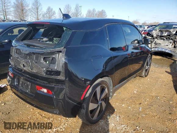 2017 BMW i3 with VIN WBY1Z8C39HV891269, listed as a Copart auction lot 45190443 with 0 mi miles. Bid and sale history available at carsss.com. Image 3.