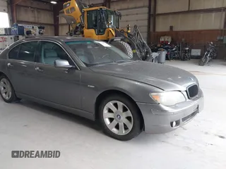 2007 BMW 7 Series 750i with VIN WBAHL835X7DT08227, listed as a IAAI auction lot 42620623 with 177,516 mi miles and . Bid and sale history available at DreamBid. Image 13.