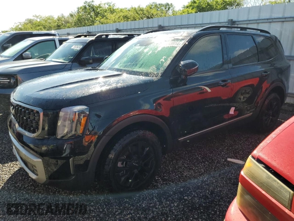 2023 Kia Telluride SX X-Line with VIN 5XYP5DGC7PG387559, listed as a Copart auction lot 73749914 with 15,971 mi miles and Non repairable. Bid and sale history available at DreamBid. Image 1.