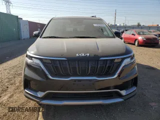 2024 Kia Carnival LX with VIN KNDNB4H35R6440070, listed as a Copart auction lot 74982464 with 257 mi miles and Salvage Title. Bid and sale history available at carsss.com. Image 5.