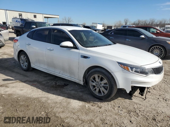 2016 Kia Optima LX with VIN KNAGT4L31G5086660, listed as a Copart auction lot 42905625 with 125,119 mi miles and Salvage Title. Bid and sale history available at carsss.com. Image 4.