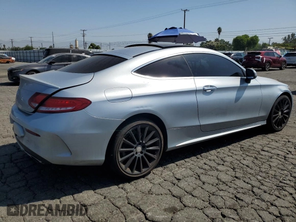 2017 Mercedes-Benz C 300 with VIN WDDWJ4KB6HF390906, listed as a Copart auction lot 63478555 with 159,343 mi miles and Clean title. Bid and sale history available at DreamBid. Image 3.