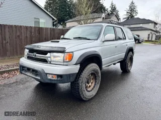 2001 Toyota 4Runner SR5 with VIN JT3HN86R710330734, listed as a Copart auction lot 53405905 with 206,967 mi miles and Clean Title. Bid and sale history available at carsss.com. Image 2.