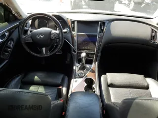 2014 Infiniti Q50 Hybrid Sport with VIN JN1AV7AP0EM691995, listed as a Copart auction lot 51041375 with Not Provided miles and Salvage Title. Bid and sale history available at carsss.com. Image 8.