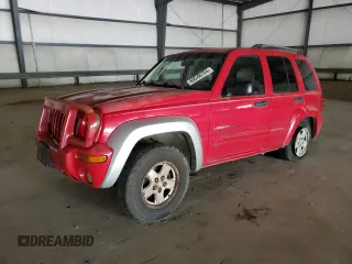 2002 Jeep Liberty Limited with VIN 1J4GK58KX2W341931, listed as a Copart auction lot 69248784 with 296,235 mi miles and Salvage title. Bid and sale history available at DreamBid. Image 1.