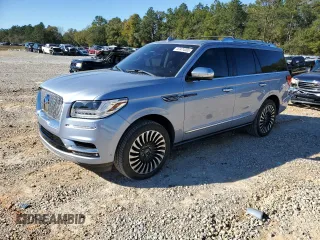2019 Lincoln Navigator Black Label with VIN 5LMJJ2TT6KEL18996, listed as a Copart auction lot 47474405 with 94,110 mi miles and Salvage title. Bid and sale history available at DreamBid. Image 1.