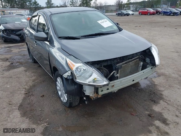 2019 Nissan Versa Sedan S with VIN 3N1CN7AP3KL870613, listed as a IAAI auction lot 41607449 with NaN miles. Bid and sale history available at carsss.com. Image 6.