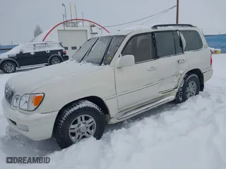 2002 Lexus LX 470 with VIN JTJHT00W623519342, listed as a IAAI auction lot 41385020 with NaN miles. Bid and sale history available at carsss.com. Image 17.