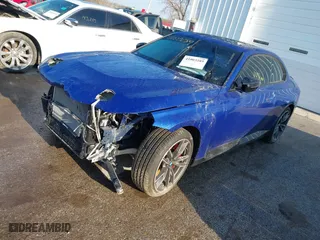 2024 BMW 2 Series M240i xDrive with VIN 3MW53CM01R8E88397, listed as a IAAI auction lot 41003289 with 1,481 mi miles. Bid and sale history available at carsss.com. Image 2.