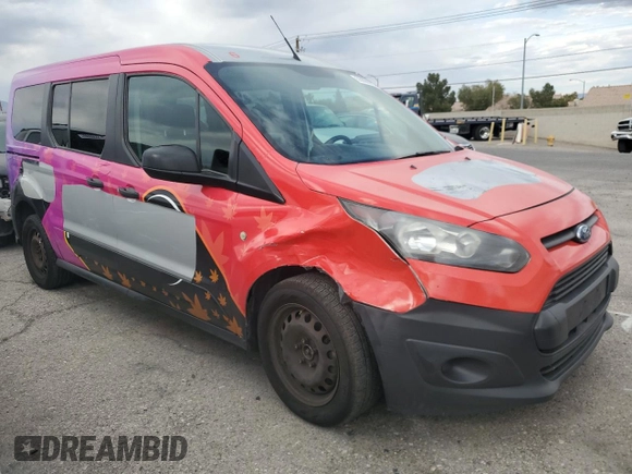 2017 Ford Transit Connect XL with VIN NM0GE9E71H1307092, listed as a Copart auction lot 55099955 with 204,003 mi miles and Clean title. Bid and sale history available at DreamBid. Image 4.