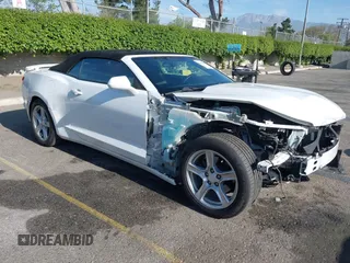 2019 Chevrolet Camaro 1LT with VIN 1G1FB3DS7K0120438, listed as a IAAI auction lot 42020580 with 91,640 mi miles and . Bid and sale history available at DreamBid. Image 1.