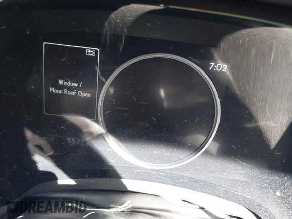 2024 Lexus RX 350h with VIN 2T2BBMCA9RC057830, listed as a IAAI auction lot 41423283 with 5,522 mi miles and . Bid and sale history available at DreamBid. Image 7.