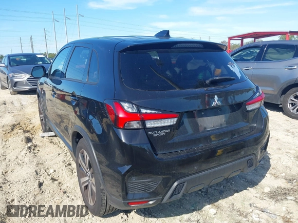 2020 Mitsubishi Outlander Sport ES 2.0 with VIN JA4AP3AU0LU004396, listed as a IAAI auction lot 41432297 with 79,753 mi miles. Bid and sale history available at carsss.com. Image 3.