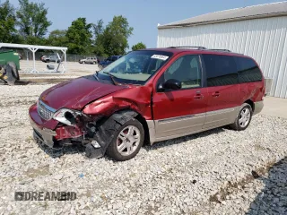 2003 Ford Windstar SEL with VIN 2FMZA534X3BA87386, listed as a Copart auction lot 63076564 with 199,075 mi miles and Salvage Title. Bid and sale history available at carsss.com. Image 1.