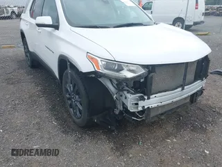 2021 Chevrolet Traverse RS with VIN 1GNERJKW9MJ233563, listed as a IAAI auction lot 42505578 with 57,999 mi miles and . Bid and sale history available at DreamBid. Image 19.