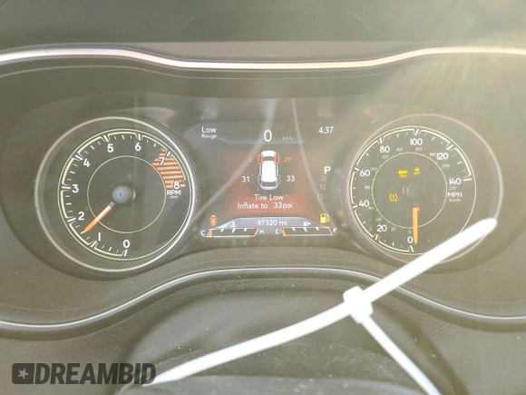2021 Jeep Cherokee Limited with VIN 1C4PJLDX1MD187218, listed as a Copart auction lot 88927705 with 97,320 mi miles and Salvage title. Bid and sale history available at DreamBid. Image 9.