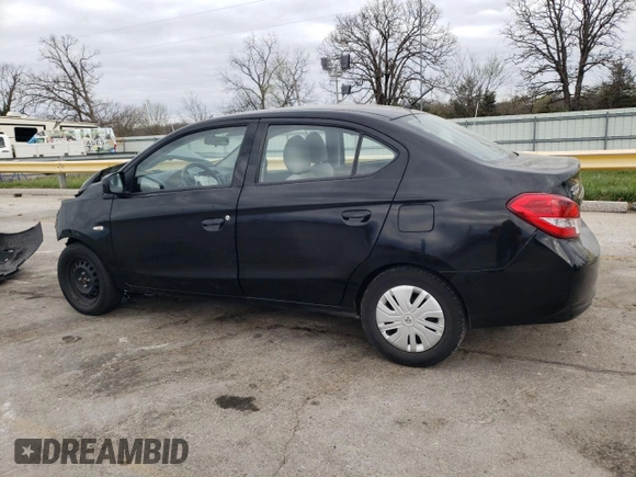 2020 Mitsubishi Mirage ES with VIN ML32F3FJ9LHF12652, listed as a Copart auction lot 53478045 with 64,844 mi miles and Salvage title. Bid and sale history available at DreamBid. Image 2.