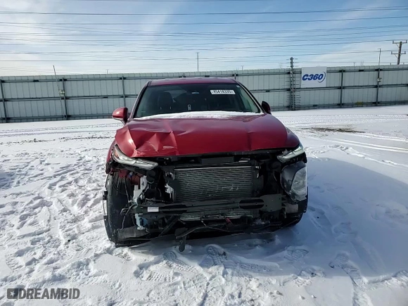 2020 Hyundai Santa Fe SE with VIN 5NMS2CAD5LH174270, listed as a Copart auction lot 45418335 with 52,386 mi miles and Salvage Title. Bid and sale history available at carsss.com. Image 10.